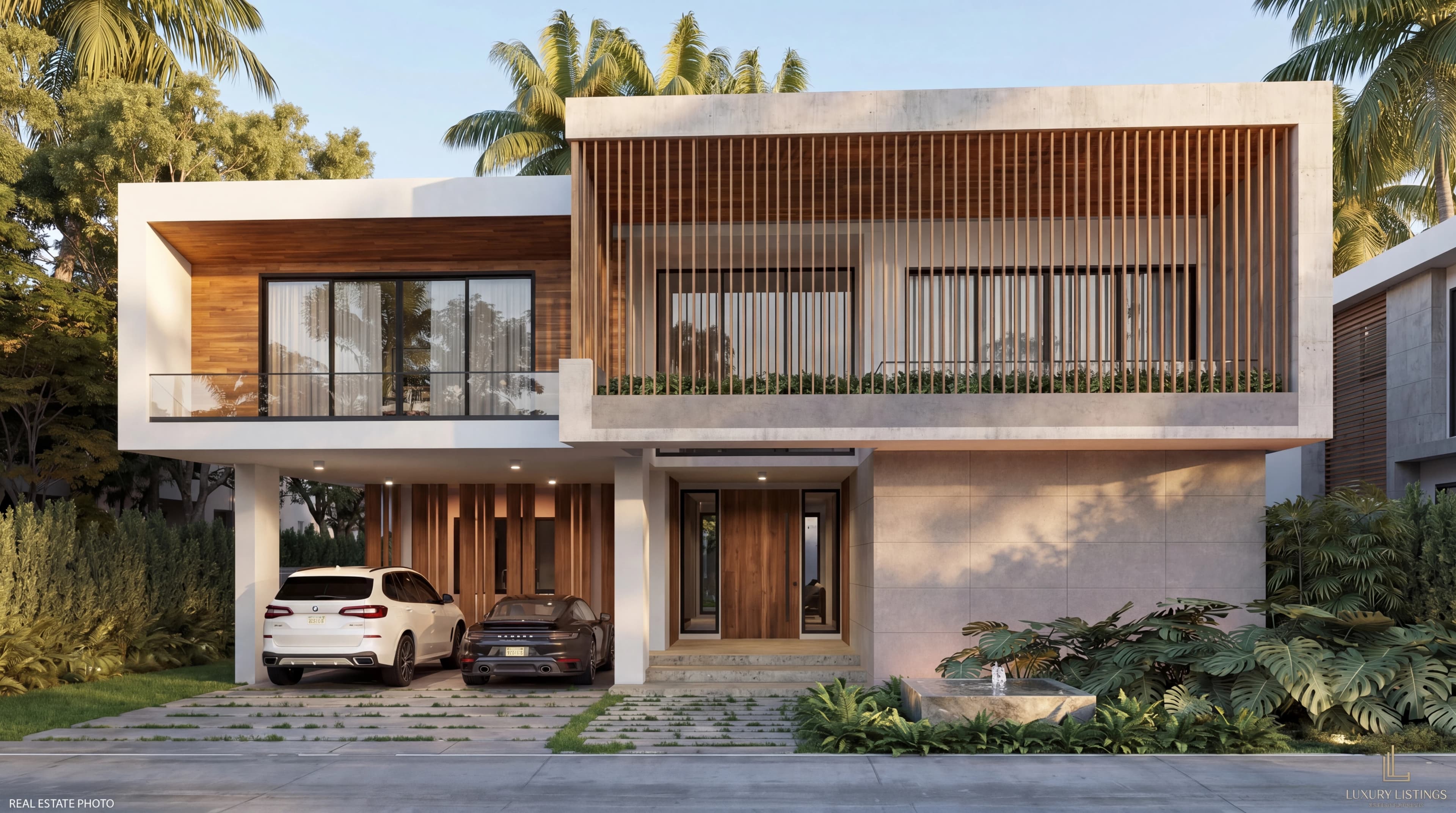 Modern villa in Pino interior and exterior photography