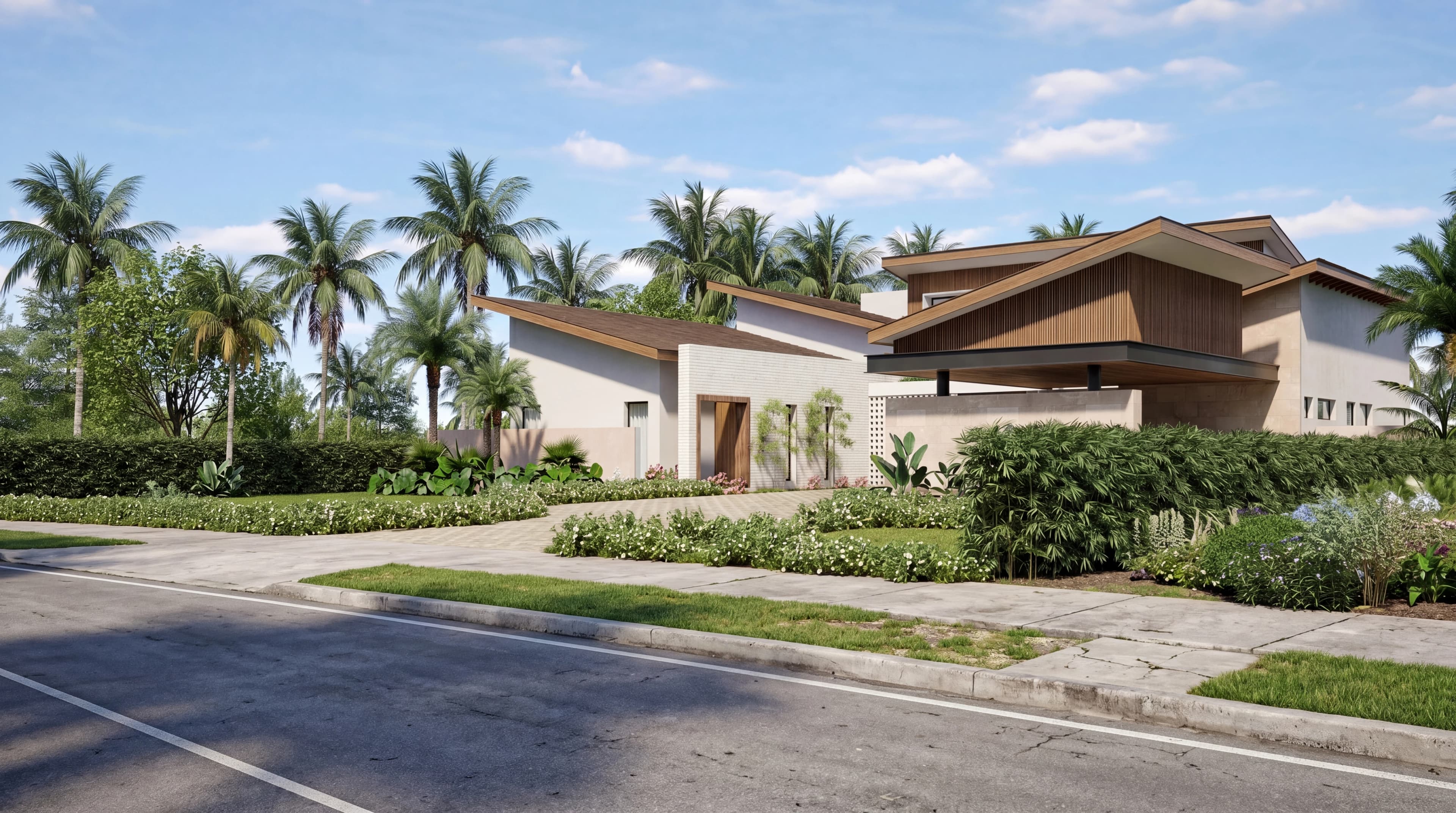 Modern villa in El Bosque interior and exterior photography