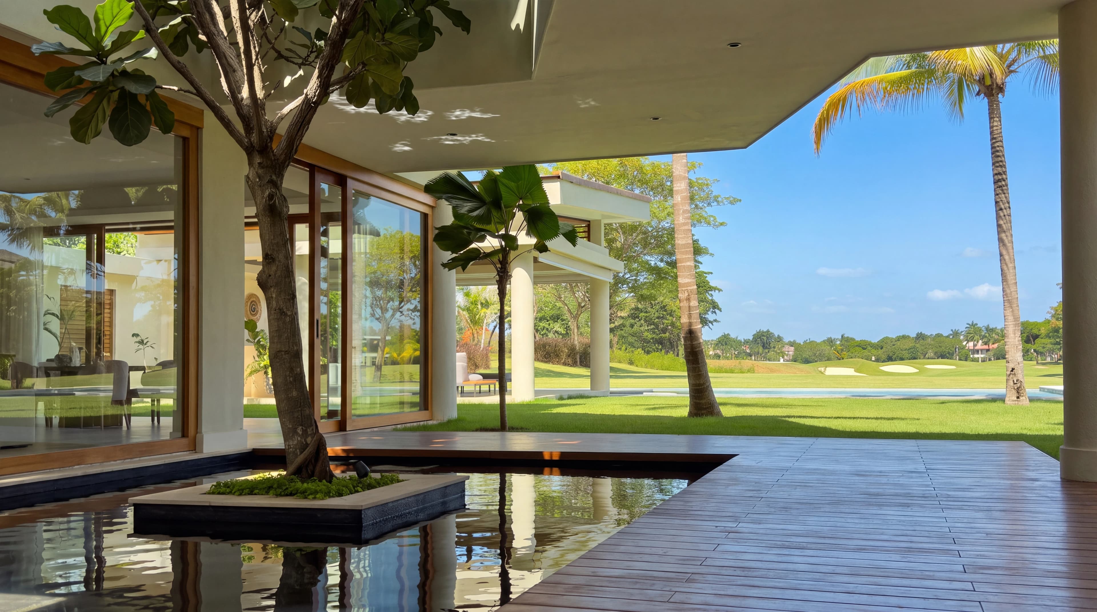 Vistamar Villa Rental golf-view terrace