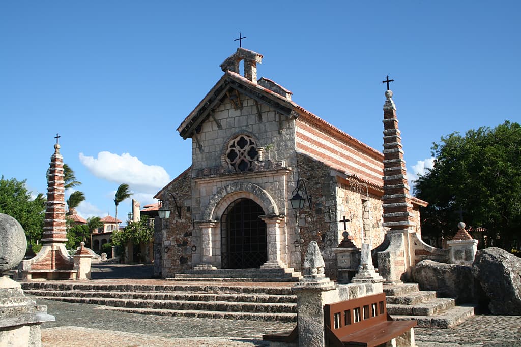 Altos de Chavón village overlooking the Chavón River