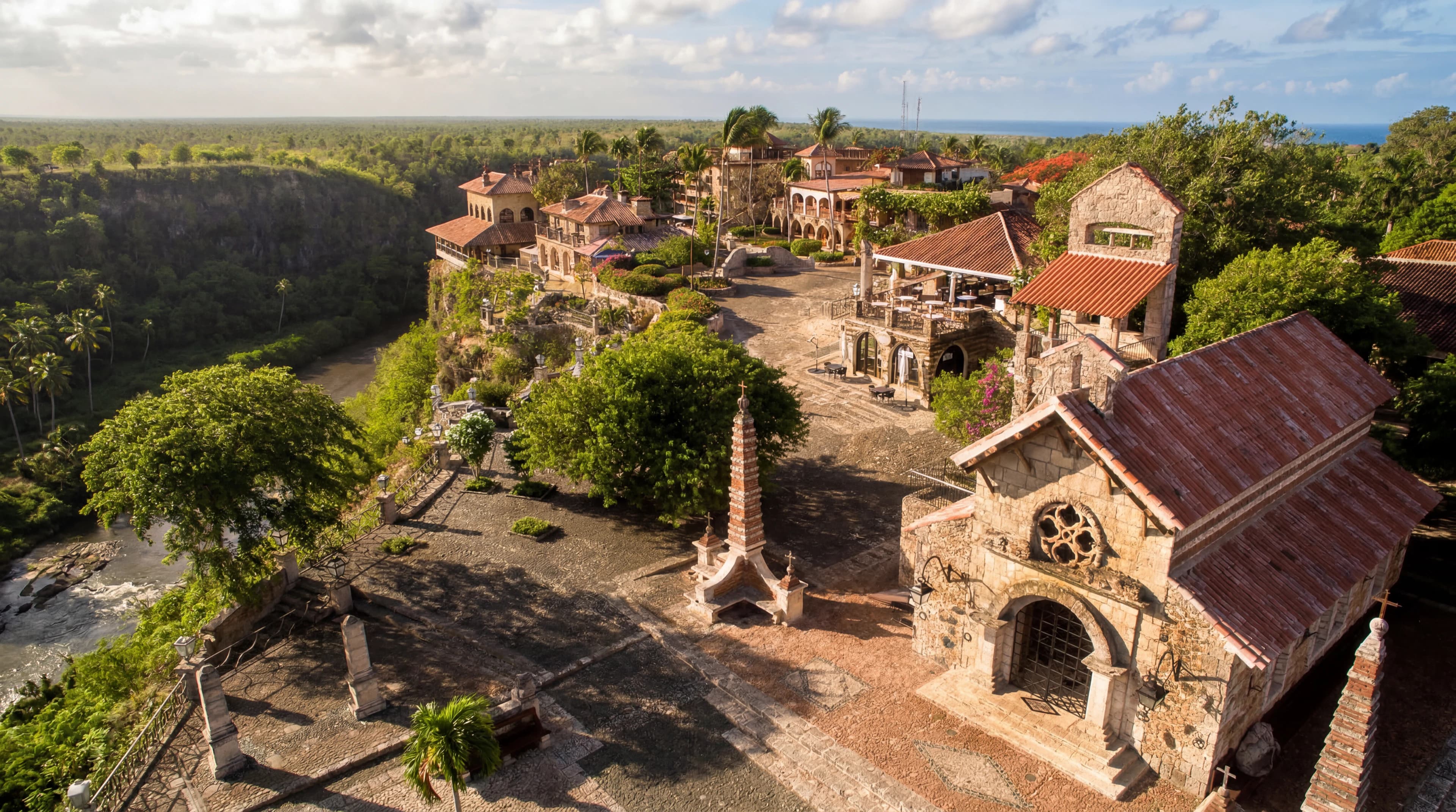 Altos de Chavón village and amphitheater in Casa de Campo, Dominican Republic