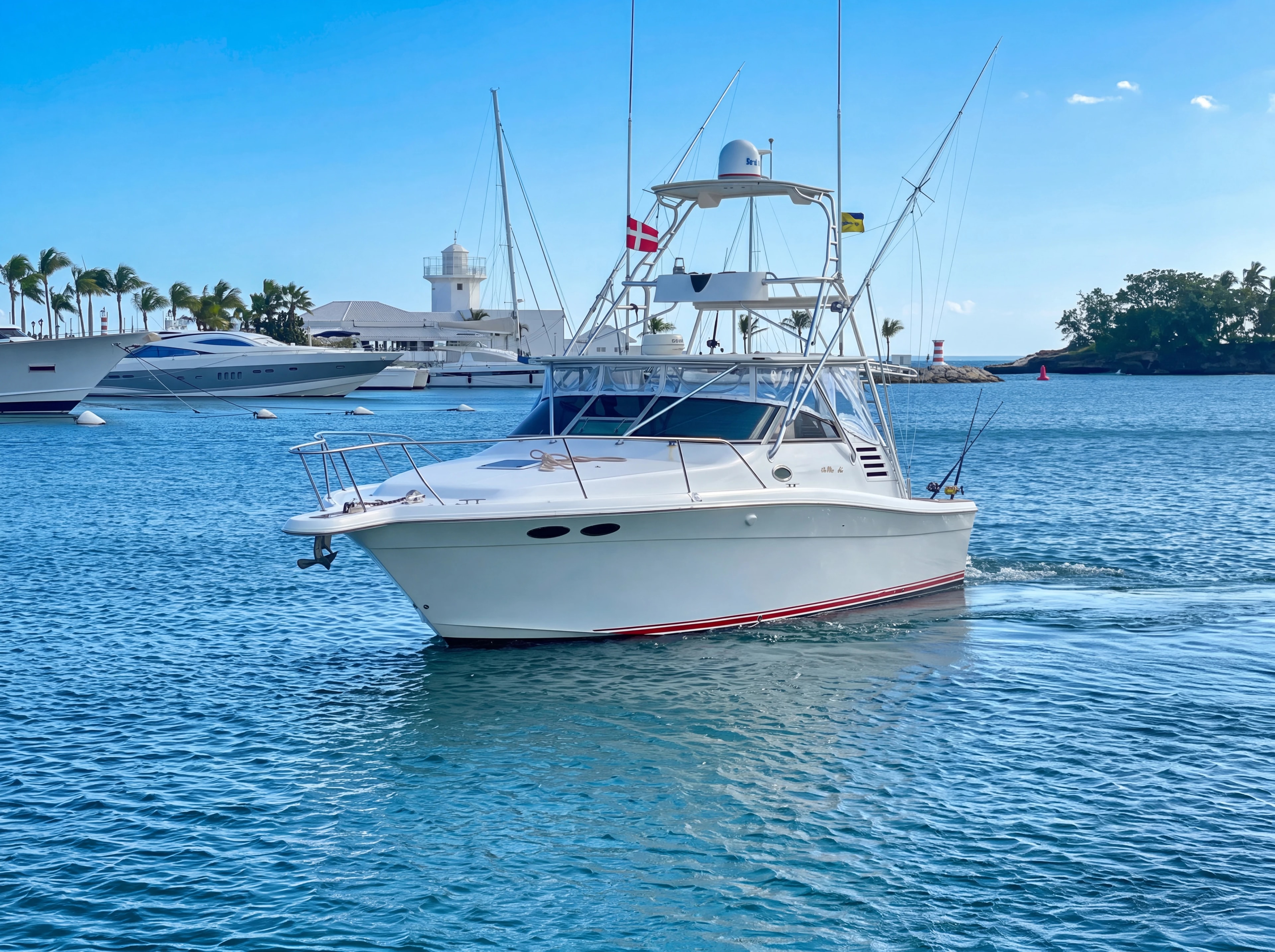 SEA RAY 35 private charter