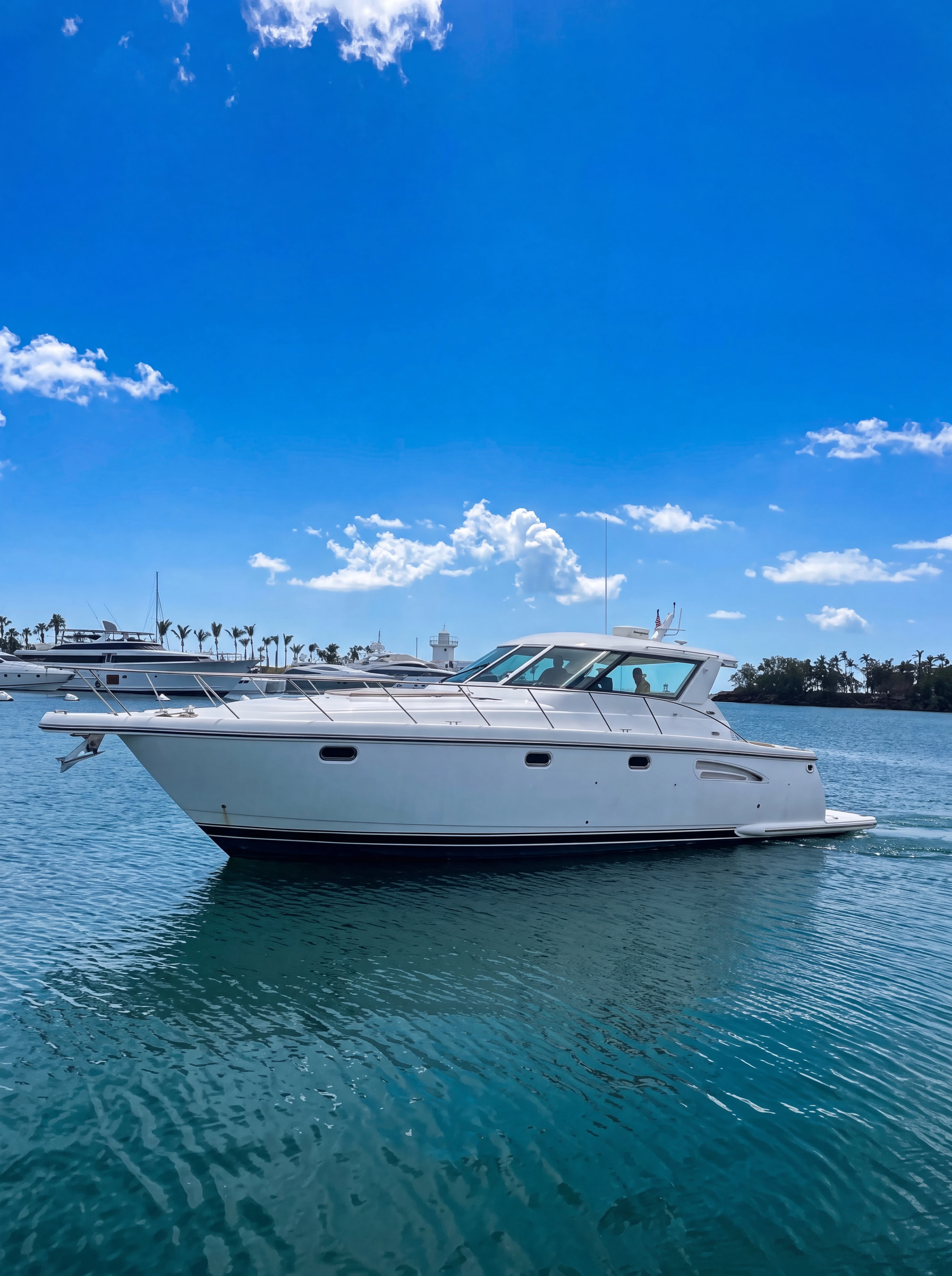 TIARA 48 private charter
