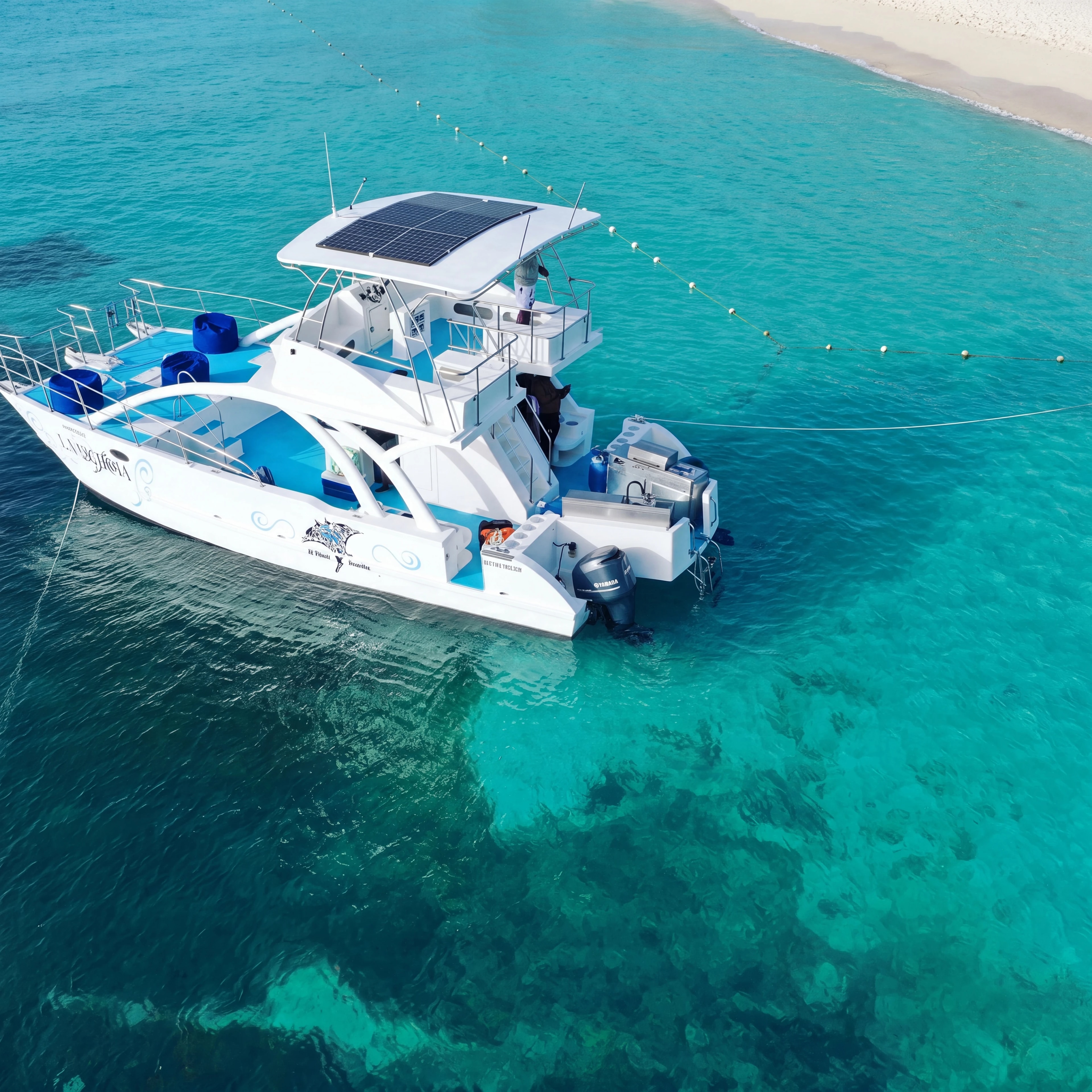 CATAMARAN LA DICHOSA private charter