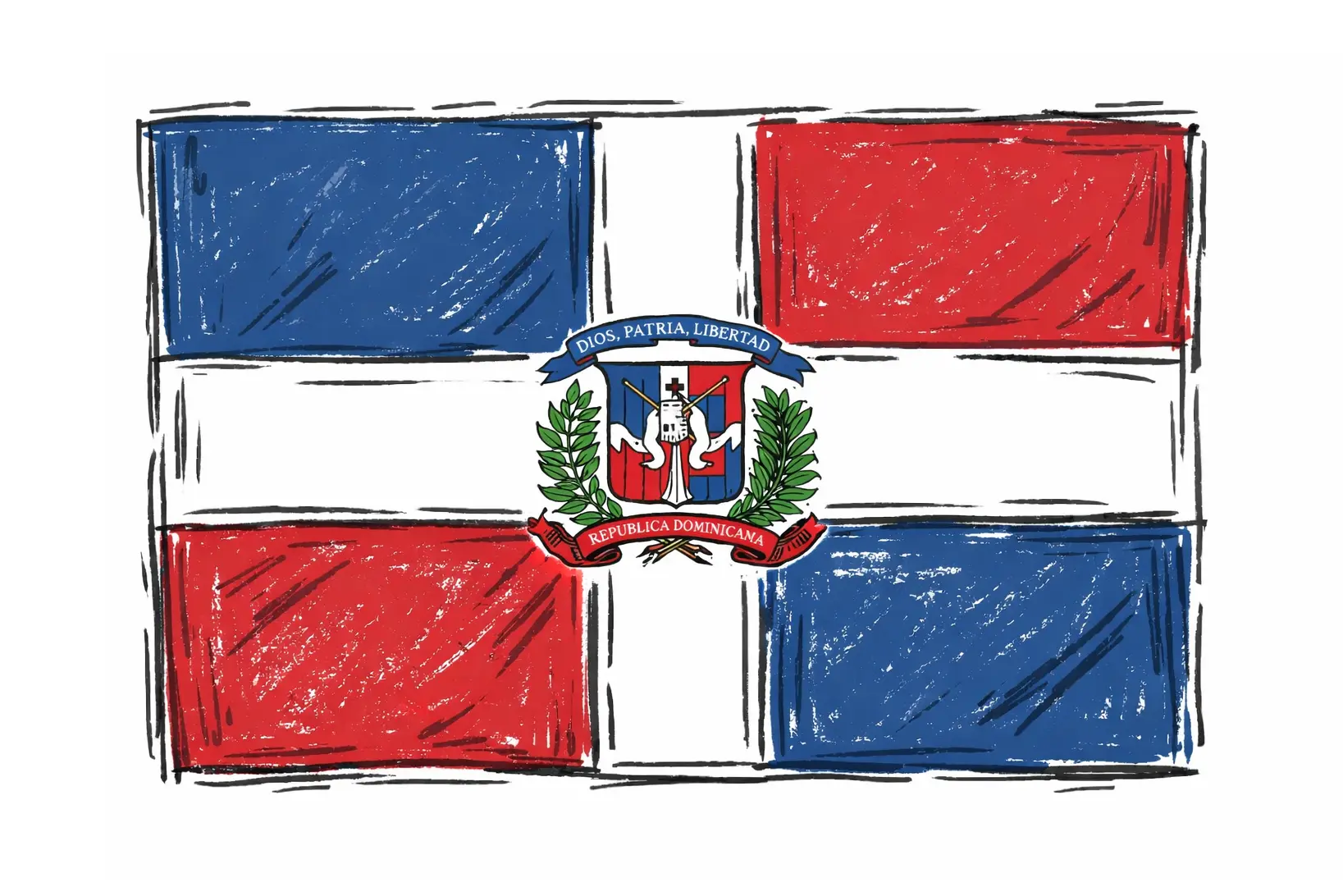 Flag of the Dominican Republic